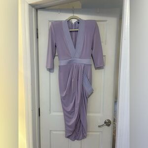 NWT Zhivago Lavender Long Sleeve Dress